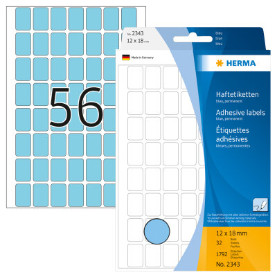 Herma BÜROPACKUNG VIELZWECKETIK. BLAU 12x18