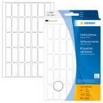 Vielzwecketiketten 12x30mm weiss 1 Packung=1120 Stück