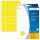 Herma Vielzwecketiketten permanent 13 x 40 mm gelb 32 Bl 896 Etik.