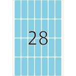 Herma Vielzwecketiketten permanent 13 x 40 mm blau 32 Bl 896 Etik.