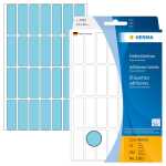 Herma Vielzwecketiketten permanent 13 x 40 mm blau 32 Bl 896 Etik.