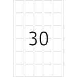 Herma Vielzwecketiketten permanent 19 x 27 mm weiss 32 Bl 960 Etik.