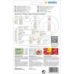 Herma Vielzwecketiketten permanent 25 x 40 mm grün 32 Bl 512 Etik.