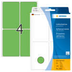 Herma Vielzwecketiketten permanent 52 x 82 mm grün...