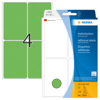 Herma Vielzwecketiketten permanent haftend 52 x 82 mm...