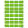 Herma Vielzwecketiketten permanent 12 x 18 mm grün 160 Etik.
