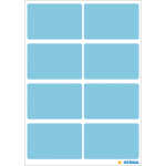 Herma Vielzwecketiketten permanent haftend 25 x 40 mm blau 40 Etik.