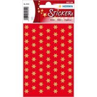 Herma DECOR Sticker STERNE GOLD Ø8 mm