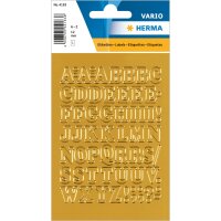 Herma VARIO BUCHSTABEN A-Z, GOLDFOLIE 12 mm