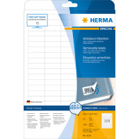 Herma Etiketten ablösbar 38,1 x 12,7 mm weiss 25 Bl...