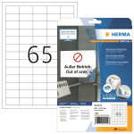 Herma Etiketten ablösbar 38,1 x 21,2 mm weiss 25 Bl...