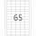 Herma Etiketten ablösbar 38,1 x 21,2 mm weiss 25 Bl 1625 Etik.