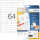 Herma Etiketten Korrektur Abdeckung 48,3 x 16,9 mm weiss 25 Bl 1600 Et