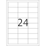 Herma Etiketten Korrektur Abdeckung 64,6 x 33,8 mm weiss 25 Bl 600 Et
