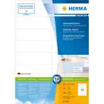Herma Etiketten Adressen permanent 99,1 x 33,8 mm weiss...