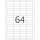 Herma Etiketten permanent 48,3 x 16,9 mm weiss PREMIUM 100 Bl 400 Etik