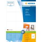 Herma Etiketten permanent 70 x 67,7 mm weiss PREMIUM 100...