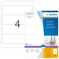 Herma ORDNERETIKETTEN A4 100 192x61 WEISS