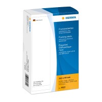 Herma Frankieretiketten permanent haftend 163 x 44 mm weiss einzeln 500 Etik. mit Abziehlasche