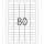 Herma Etiketten permanent 35,6 x 16,9 mm weiss PREMIUM 25 Bl 2000 Etik