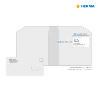 Herma Etiketten ablösbar 96 x 63,5 mm weiss 25 Bl 200 Etik. LaserInkCopy