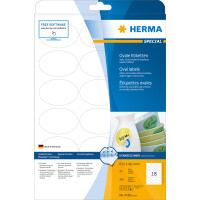 Herma Etiketten ablösbar 63,5 x 42,3 mm weiss 25 Bl 450 Etik. LaserInkCopy