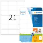 PREMIUM Etiketten A4, 70 x 42 mm, weiß, permanent...