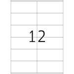 Herma Etiketten permanent 105 x 48 mm weiss PREMIUM 25 Bl 300 Etik.