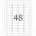 Herma Etiketten ablösbar 45,7 x 21,2 mm grün 20 Bl 960 Etik.