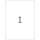 HERMA Folienetikett 210 x 297 mm (B x H) transparent 25 Etik./Pack.