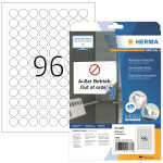 Herma Etiketten ablösbar Ø 20 mm weiss 25 Bl...