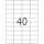 Herma Etiketten permanent 52,5 x 29,7 mm weiss 100 Bl 4000 Etik.