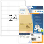 HERMA Folienetikett 66 x 33,8 mm (B x H) transparent 600...