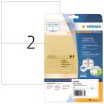 Herma Etiketten permanent 210 x 148 mm Folie transparent...