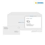 Herma Etiketten permanent 210 x 148 mm Folie transparent 25 Bl 50 Etik