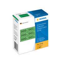 Herma Nummern 3-fach 0 - 999 10 x 22 mm selbstklebend...