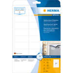 Herma Etiketten permanent wetterfest 63,5 x 29,6 mm weiss...