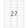 Herma Etiketten permanent wetterfest 63,5 x 29,6 mm weiss 10 Bl 270 Et