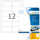 Herma Etiketten permanent 88,9 x 46,6 mm weiss Hochglanz 25 Bl 300 Et
