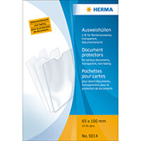 Herma Ausweishülle PP transparent 65 x 100 mm für z.B. Rentenausweise