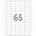 Herma Etiketten permanent 38,1 x 21,2 mm weiss PREMIUM 25 Bl 1625 Etik