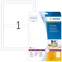 Herma DVD-Einleger perforiert 183 x 273 mm 25 Stück...