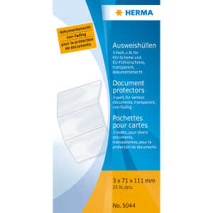 Ausweishüllen 3x71x11 Klapphüllen