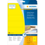 Herma Etiketten ablösbar 105 x 42,3 mm gelb 20 Bl...