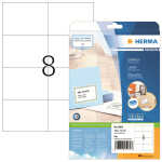 Herma Etiketten permanent 105 x 74 mm weiss PREMIUM 25 Bl...