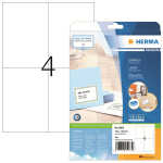 Herma Etiketten permanent 105 x 148 mm weiss PREMIUM 25...