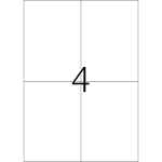Herma Etiketten permanent 105 x 148 mm weiss PREMIUM 25 Bl 100 Etik.