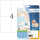 Herma Etiketten permanent 105 x 148 mm weiss PREMIUM 25 Bl 100 Etik.