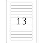 HERMA Videoetikett 147,3 x 20 mm (B x H) Papier weiß 325 Etik./Pack.