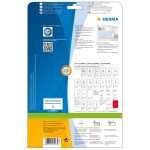 Herma Etiketten Adressen permanent 99,1 x 33,8 mm weiss 25 Bl 400 Etik